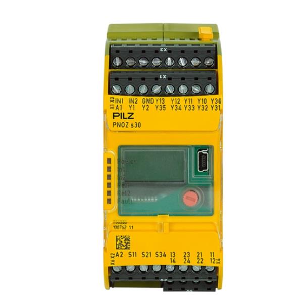 PILZ皮爾茲德國安全繼電器 PNOZ e4vp 10/24VDC 1so 1so t